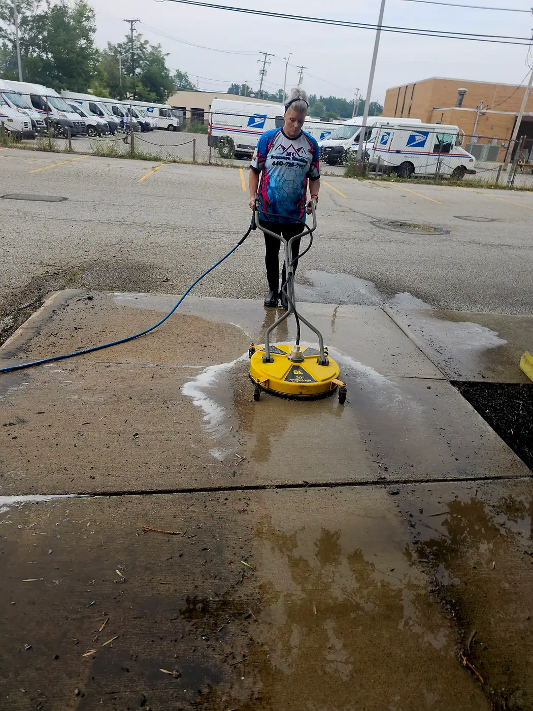 Commercial Pressure Washing job by MC Pressure Washing, July 2026