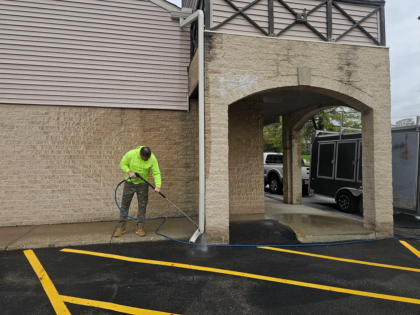 Commercial Pressure Washing job by MC Pressure Washing, May 2026