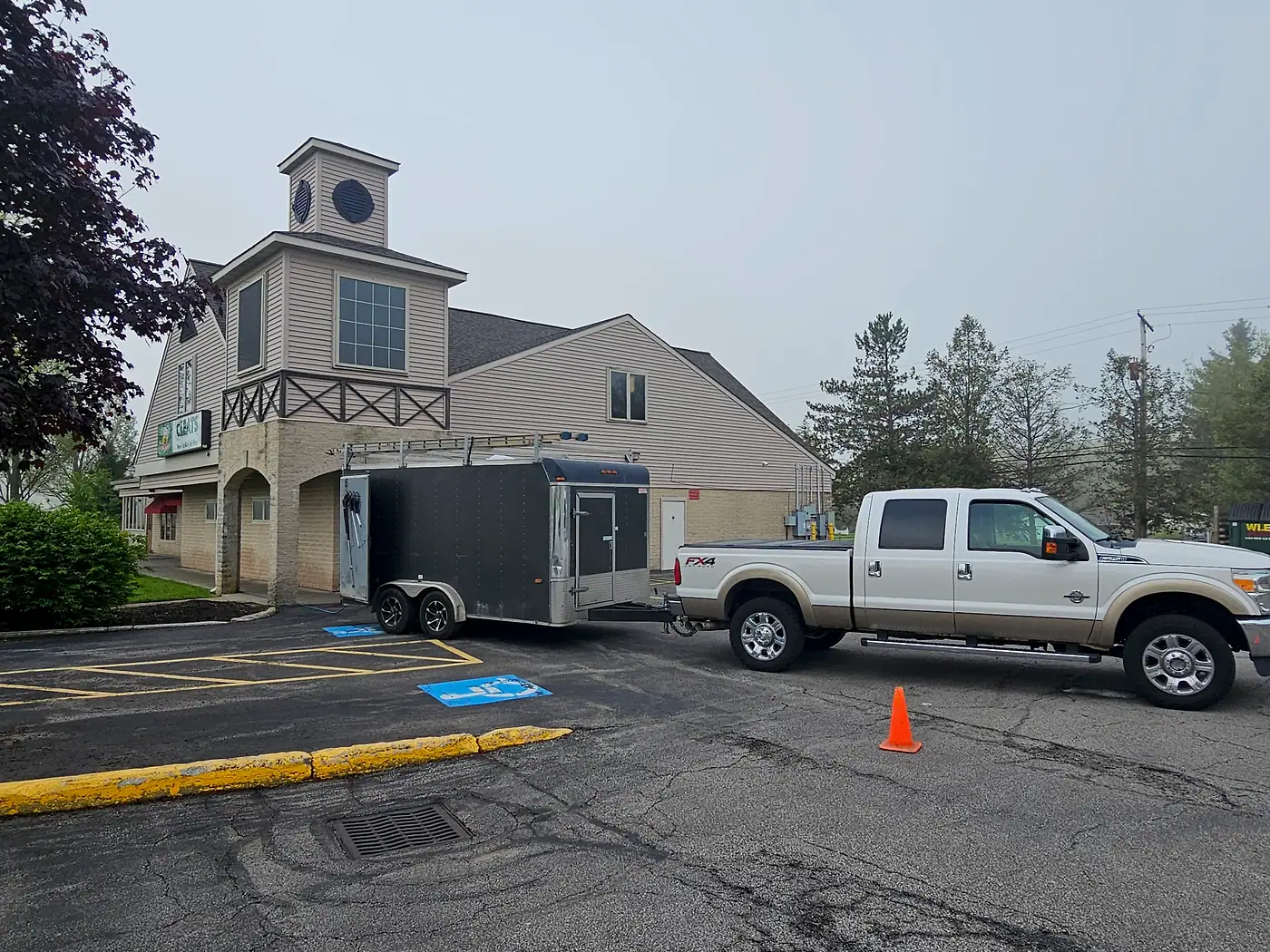 Commercial Pressure Washing job by MC Pressure Washing, May 2025