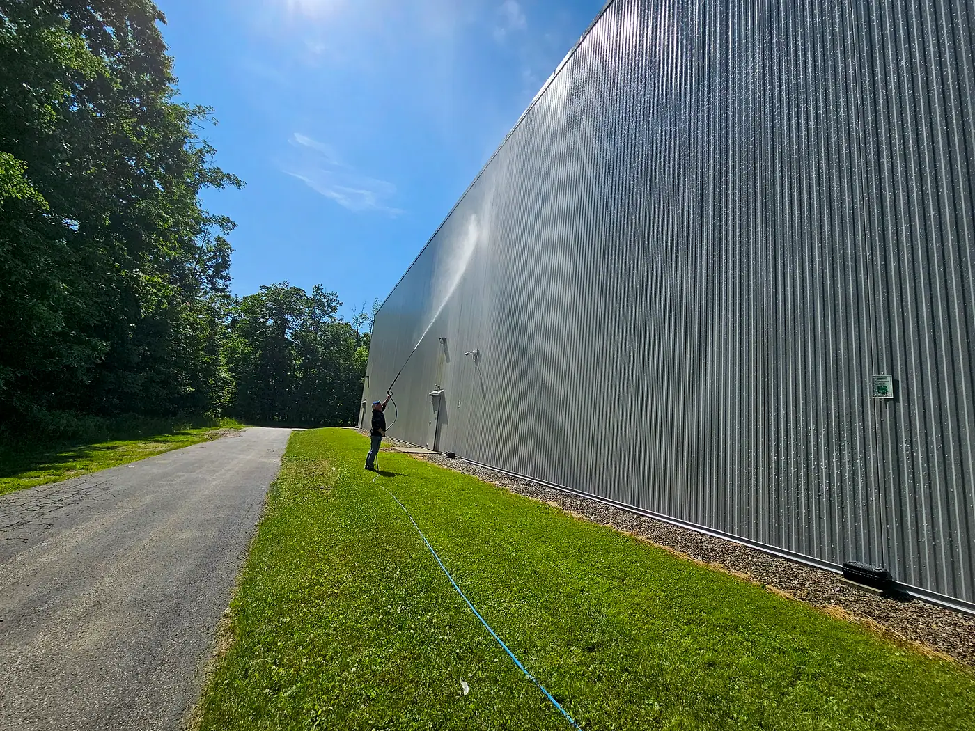 Commercial Pressure Washing job by MC Pressure Washing, June 2024