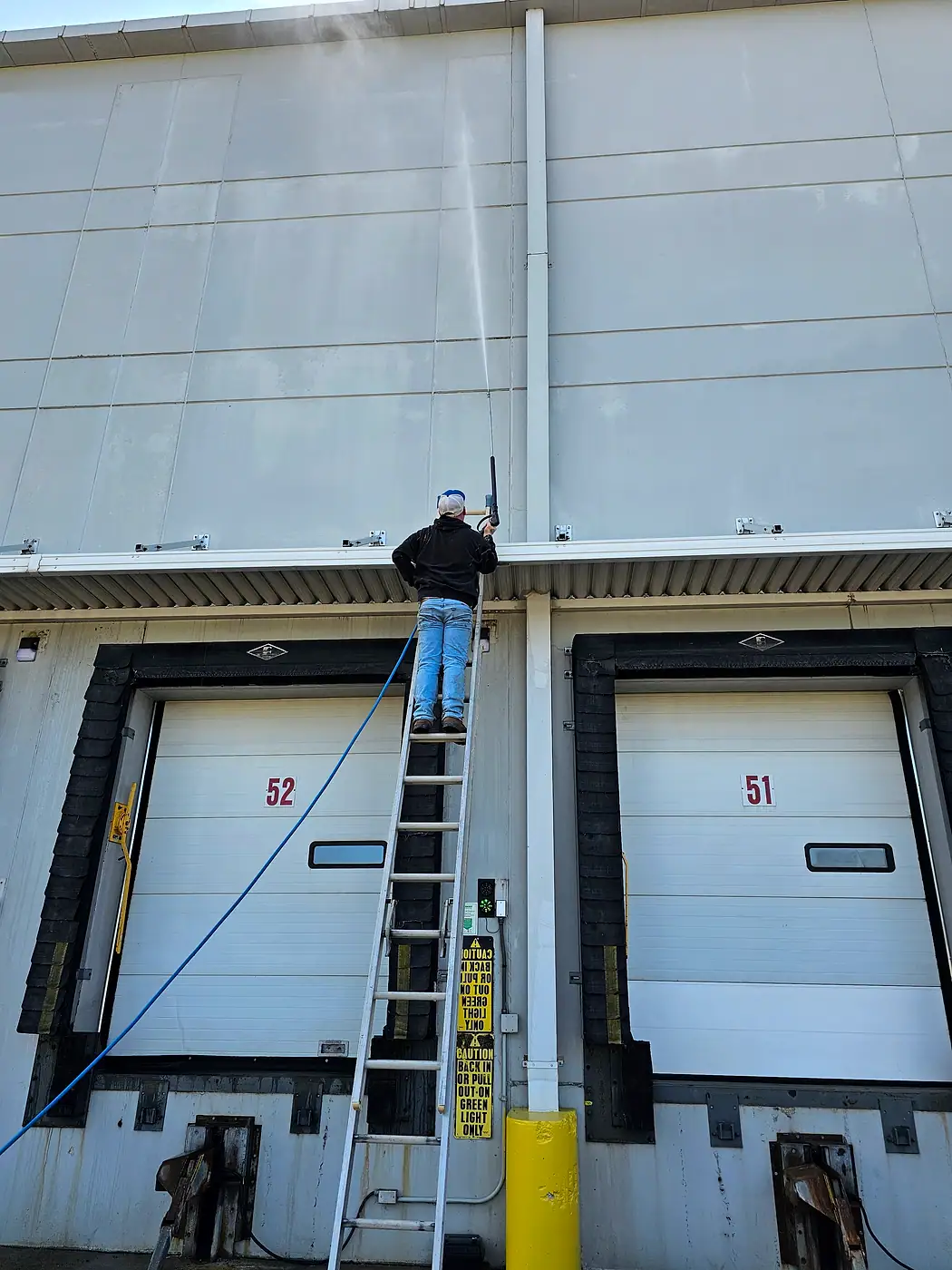 Commercial Pressure Washing job by MC Pressure Washing, June 2024