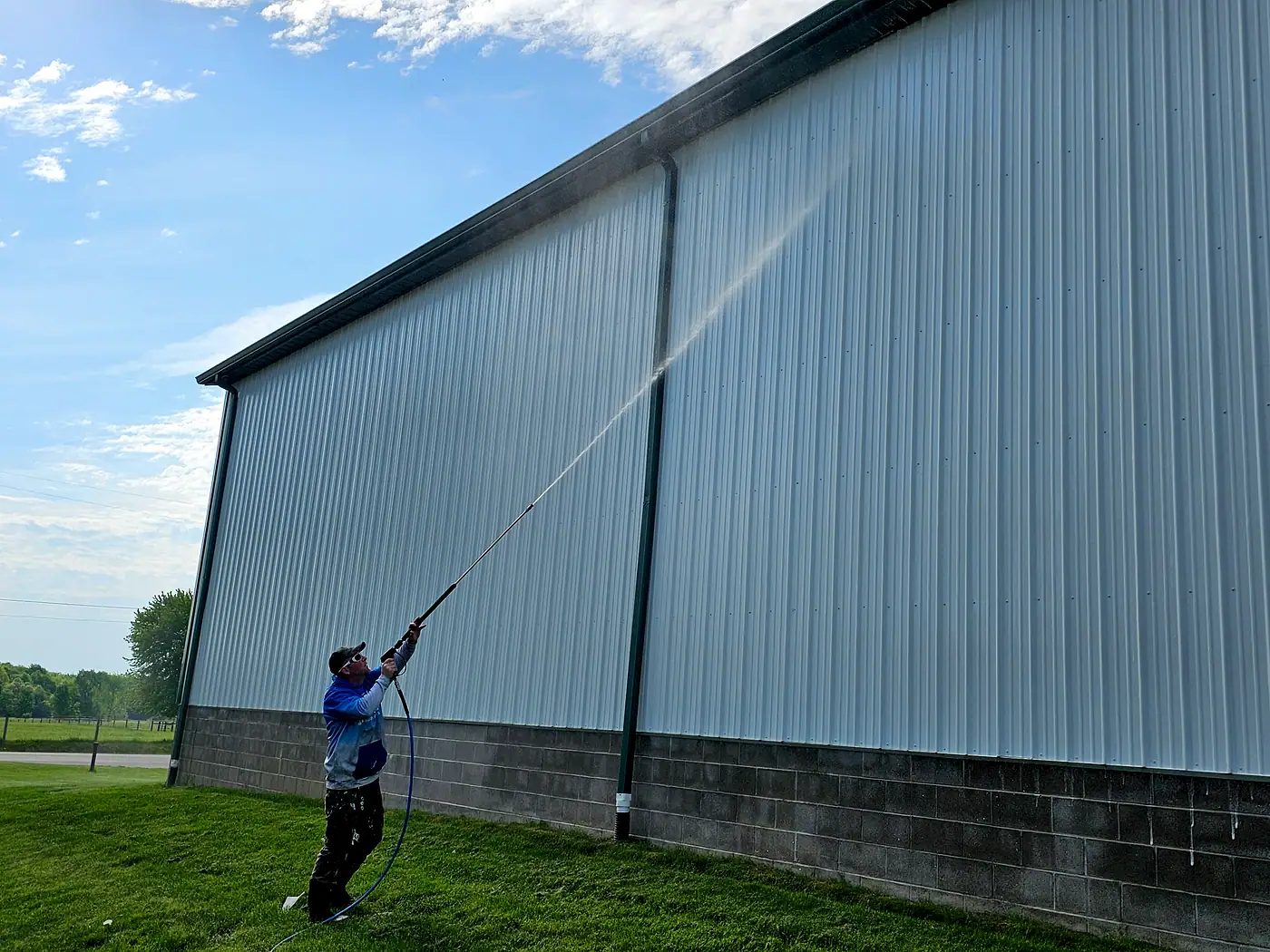 Commercial Pressure Washing job by MC Pressure Washing, May 2024