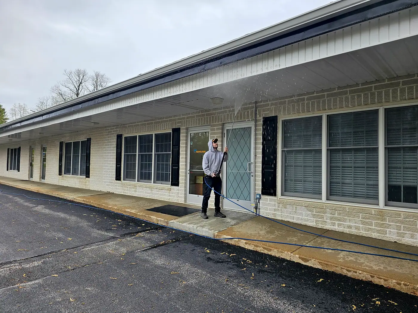 Commercial Pressure Washing job by MC Pressure Washing, April 2024