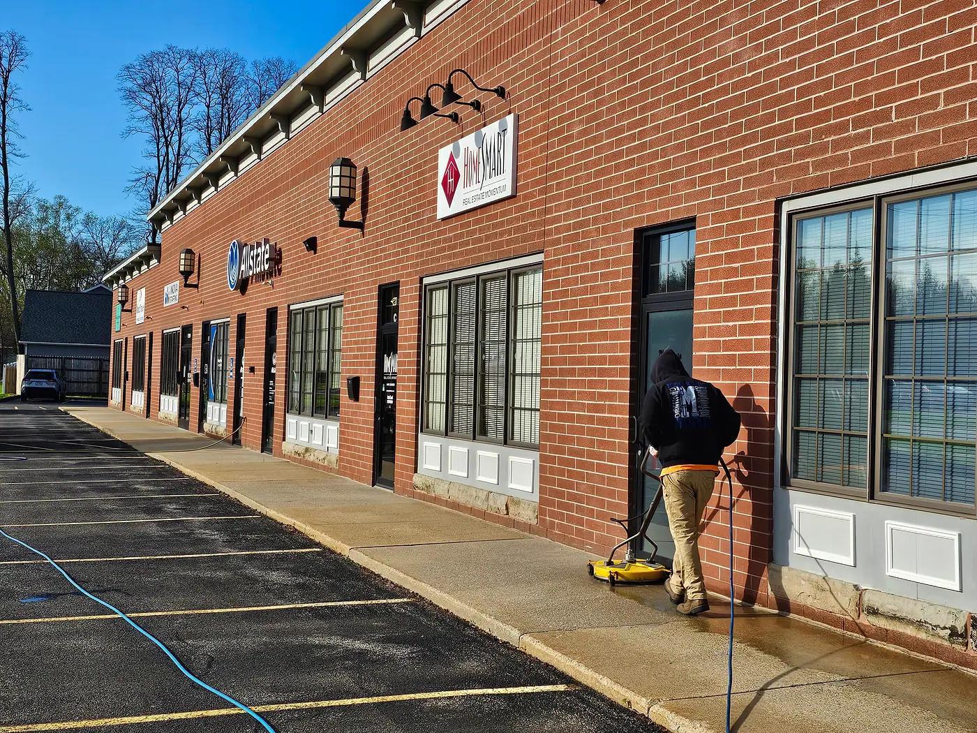 Commercial Pressure Washing job by MC Pressure Washing, April 2024