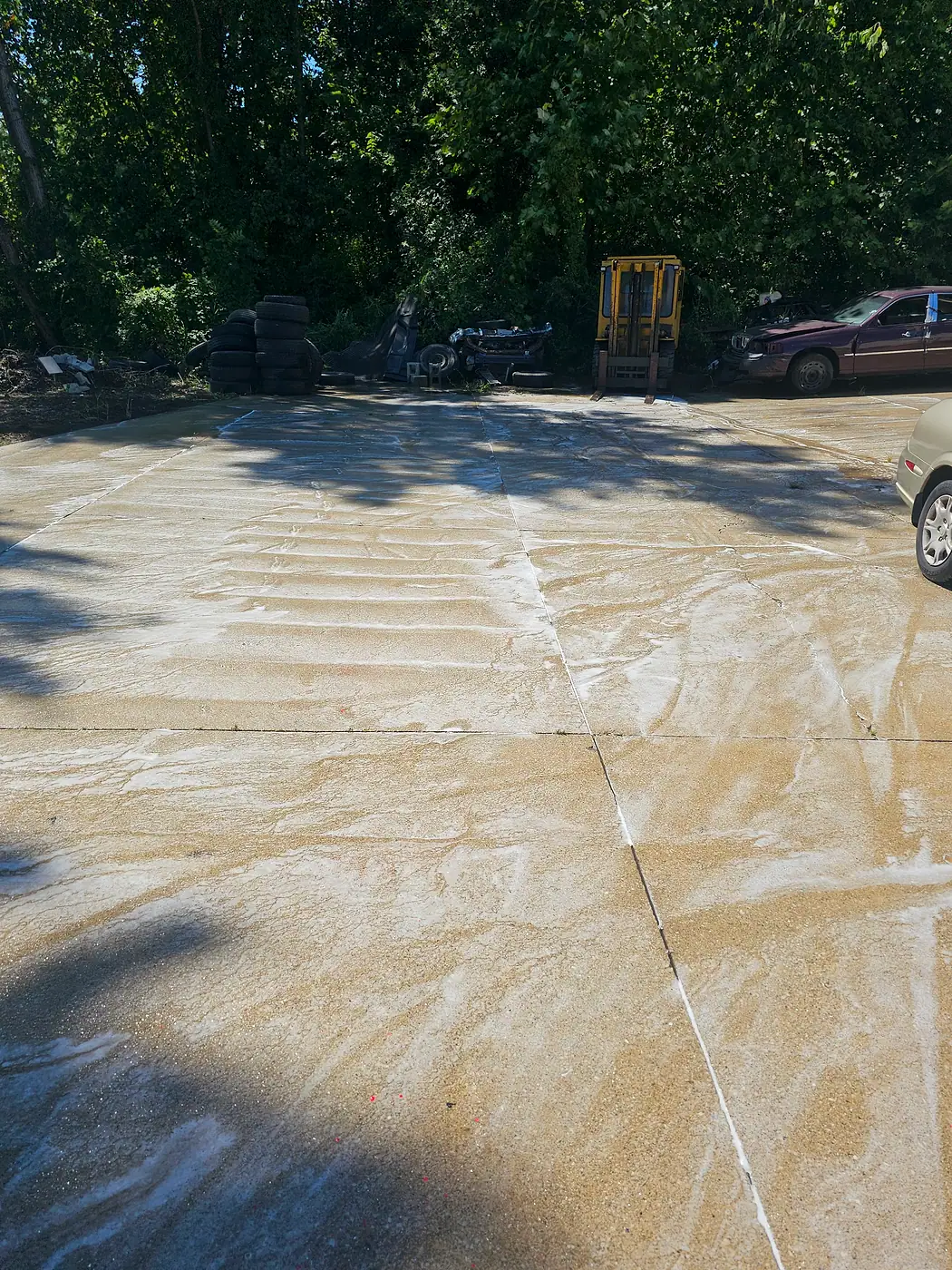 Driveways, Patios & Concrete job by MC Pressure Washing, August 2025