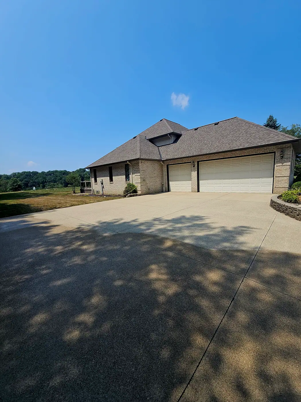 Driveways, Patios & Concrete job by MC Pressure Washing, July 2025