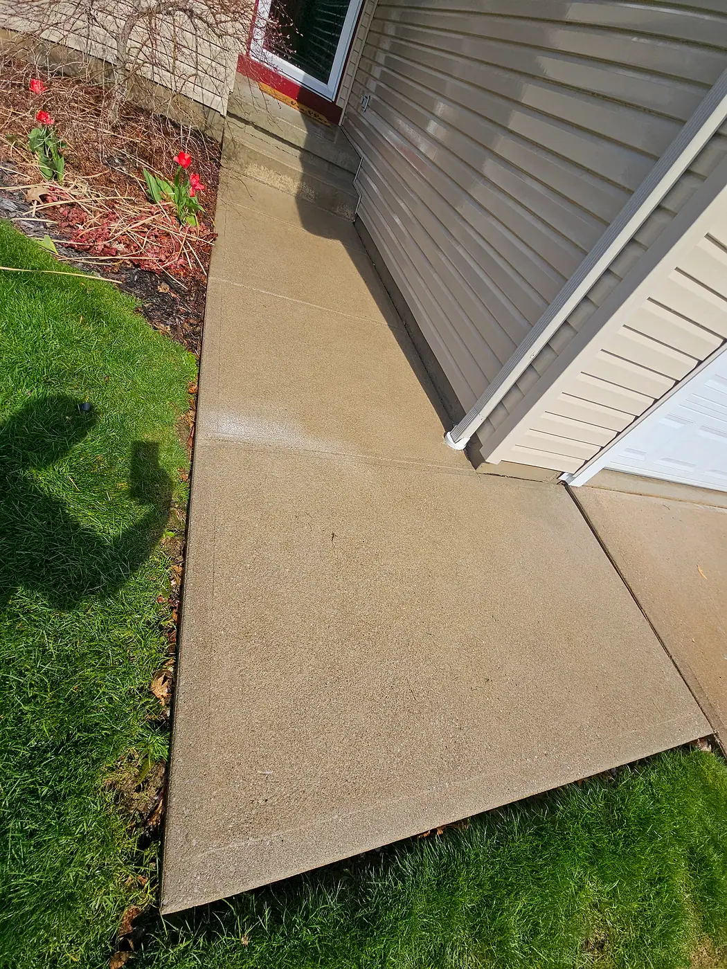 Driveways, Patios & Concrete job by MC Pressure Washing, April 2025