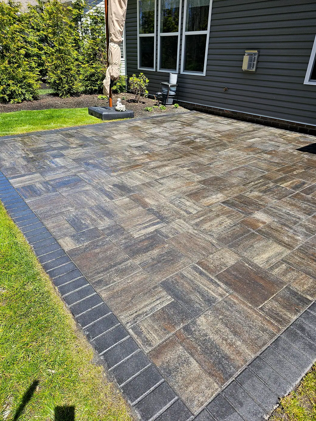 Driveways, Patios & Concrete job by MC Pressure Washing, April 2024