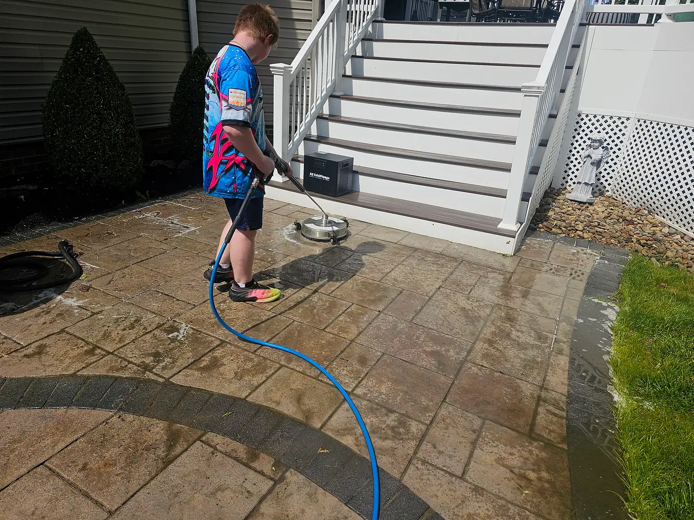 Driveways, Patios & Concrete job by MC Pressure Washing, June 2026