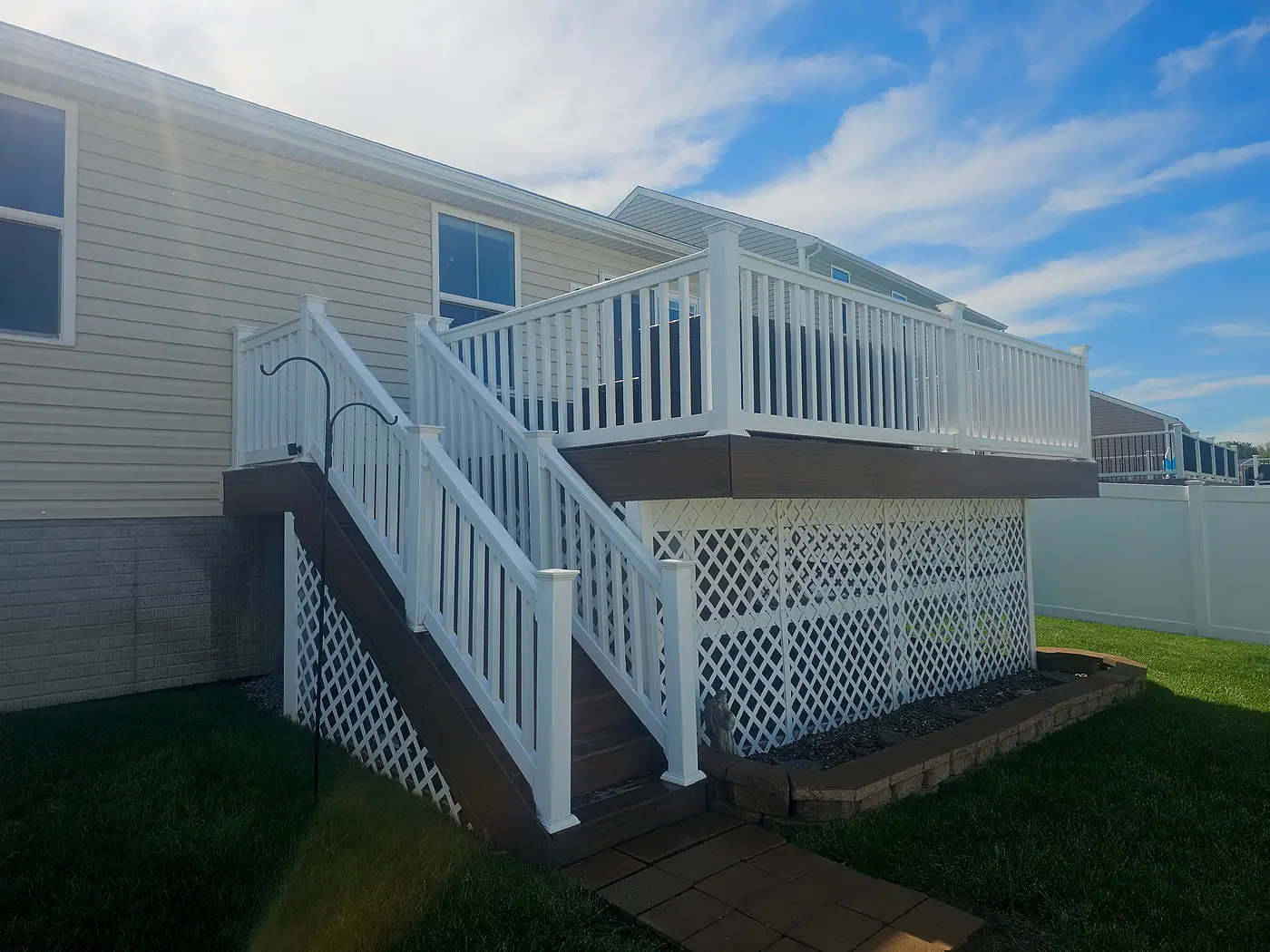 Deck Cleaning job by MC Pressure Washing, May 2026