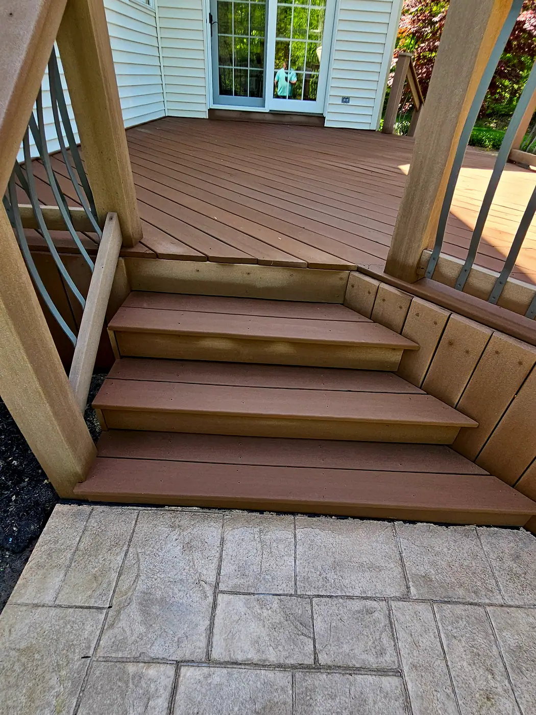 Deck Cleaning job by MC Pressure Washing, May 2024