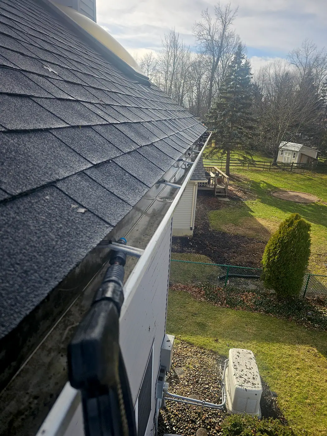 Gutter Cleaning job by MC Pressure Washing, January 2026