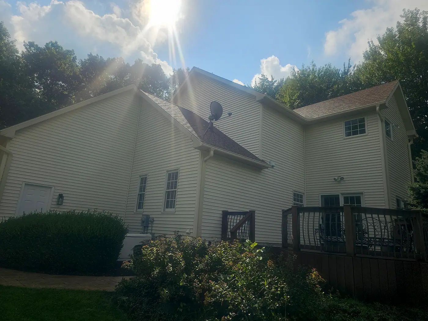 House Washing job by MC Pressure Washing, August 2026