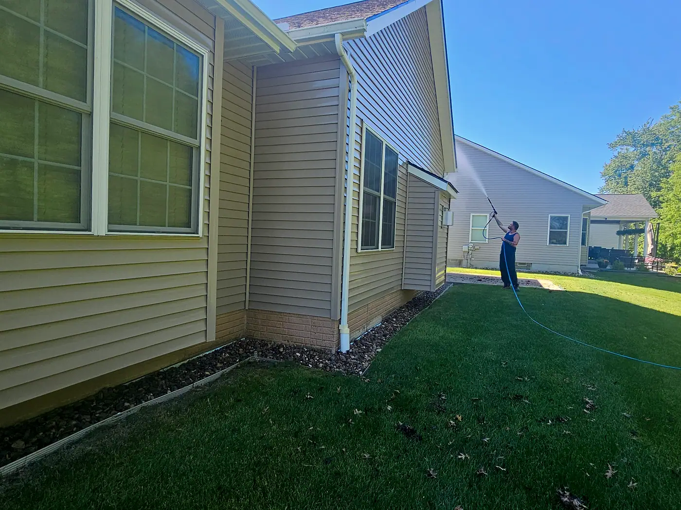 House Washing job by MC Pressure Washing, June 2026