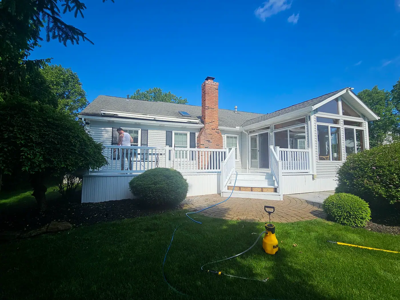House Washing job by MC Pressure Washing, May 2026