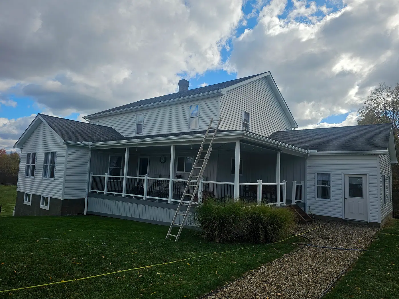 House Washing job by MC Pressure Washing, October 2025
