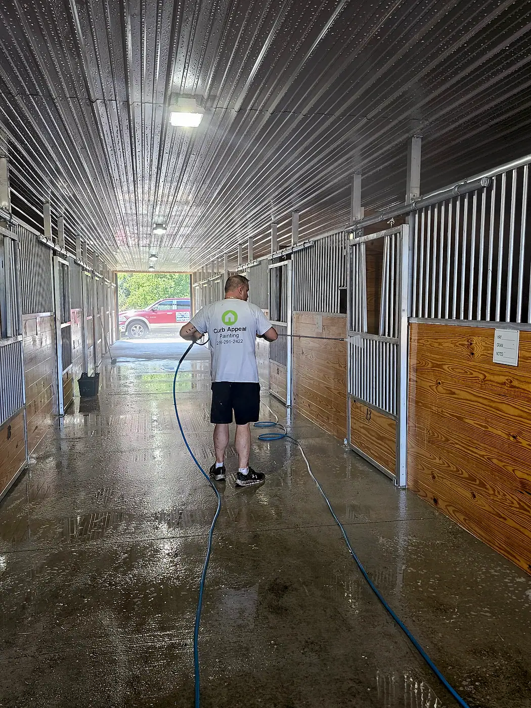 House Washing job by MC Pressure Washing, September 2024