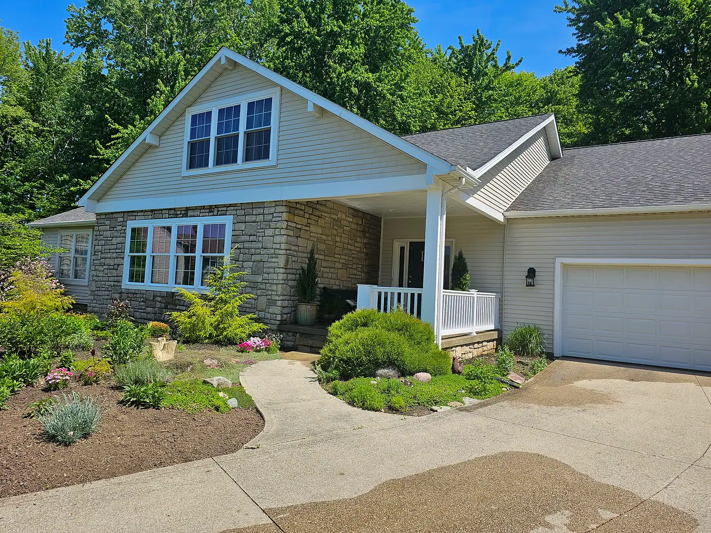House Washing job by MC Pressure Washing, May 2024