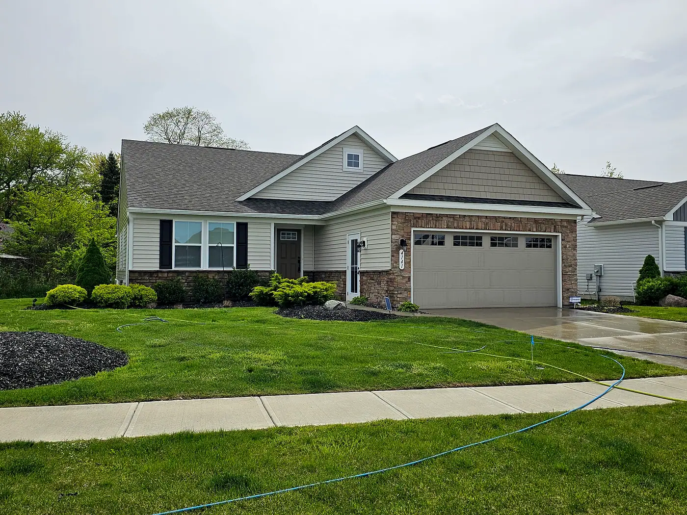 House Washing job by MC Pressure Washing, May 2024
