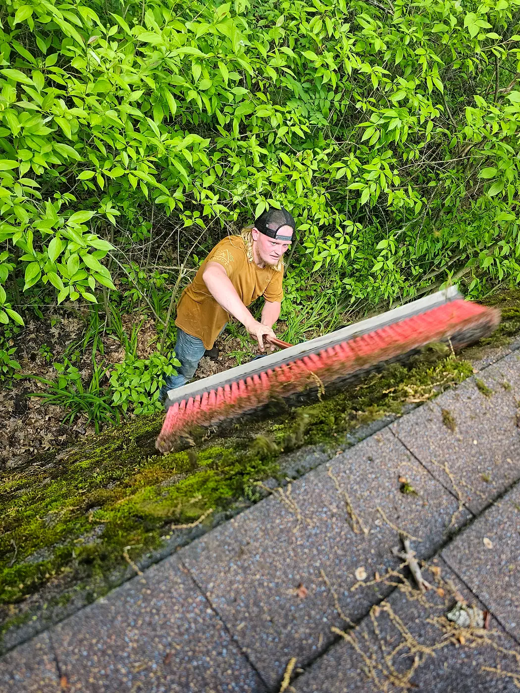 Roof Cleaning job by MC Pressure Washing, May 2025