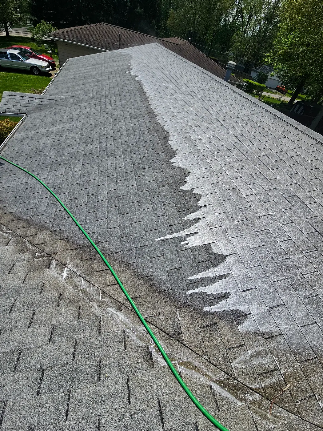 Roof Cleaning job by MC Pressure Washing, May 2025